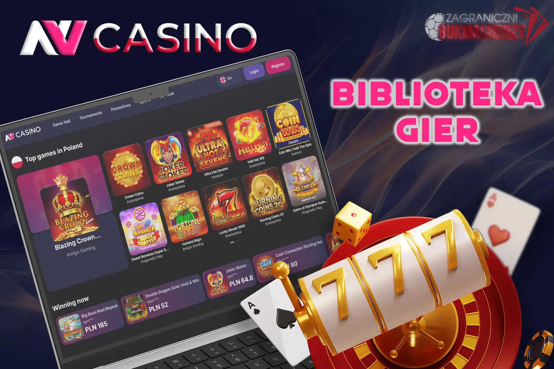 Zagraj w tysiące gier kasynowych