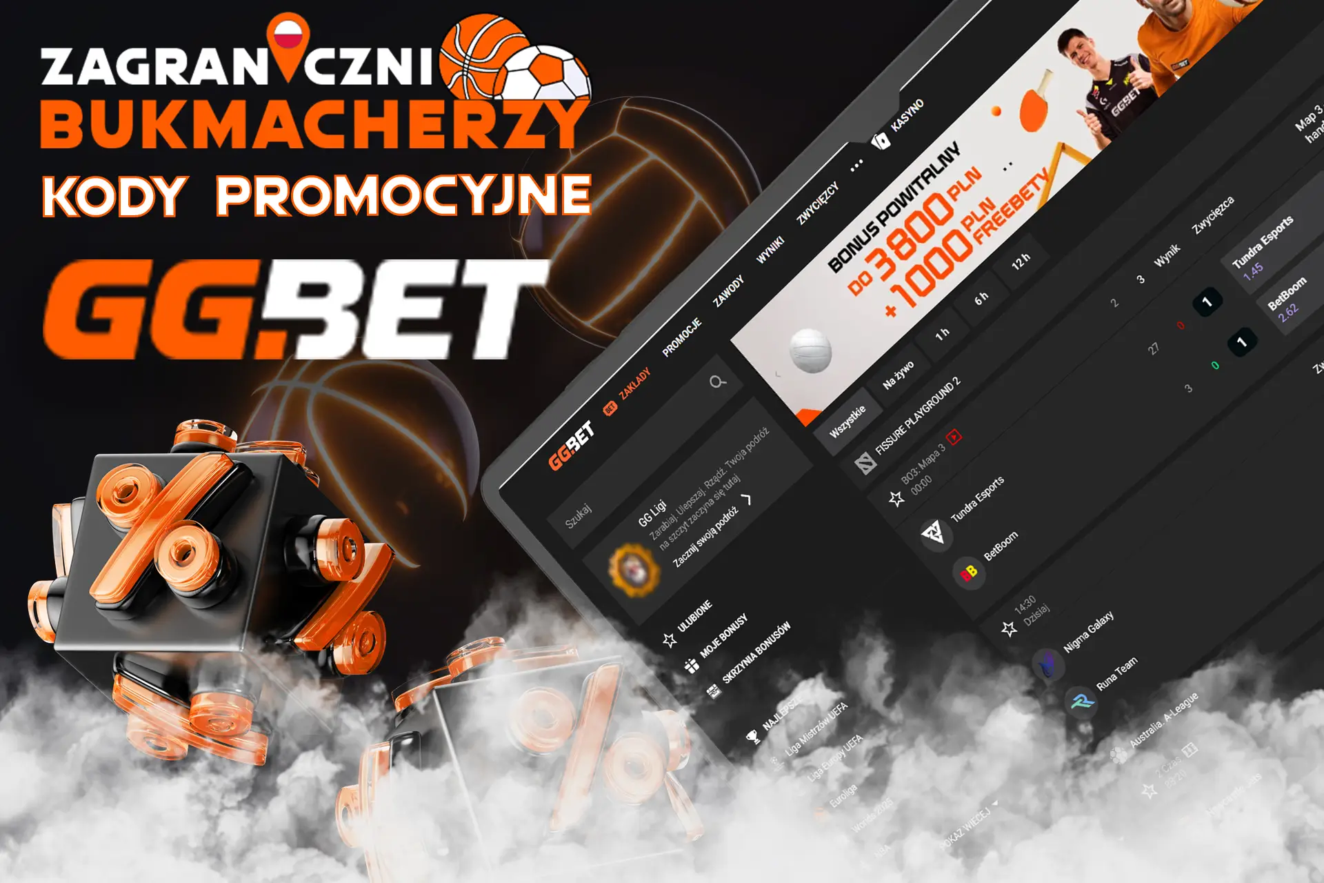 Sprawdź kod promocyjny bukmachera GGbet