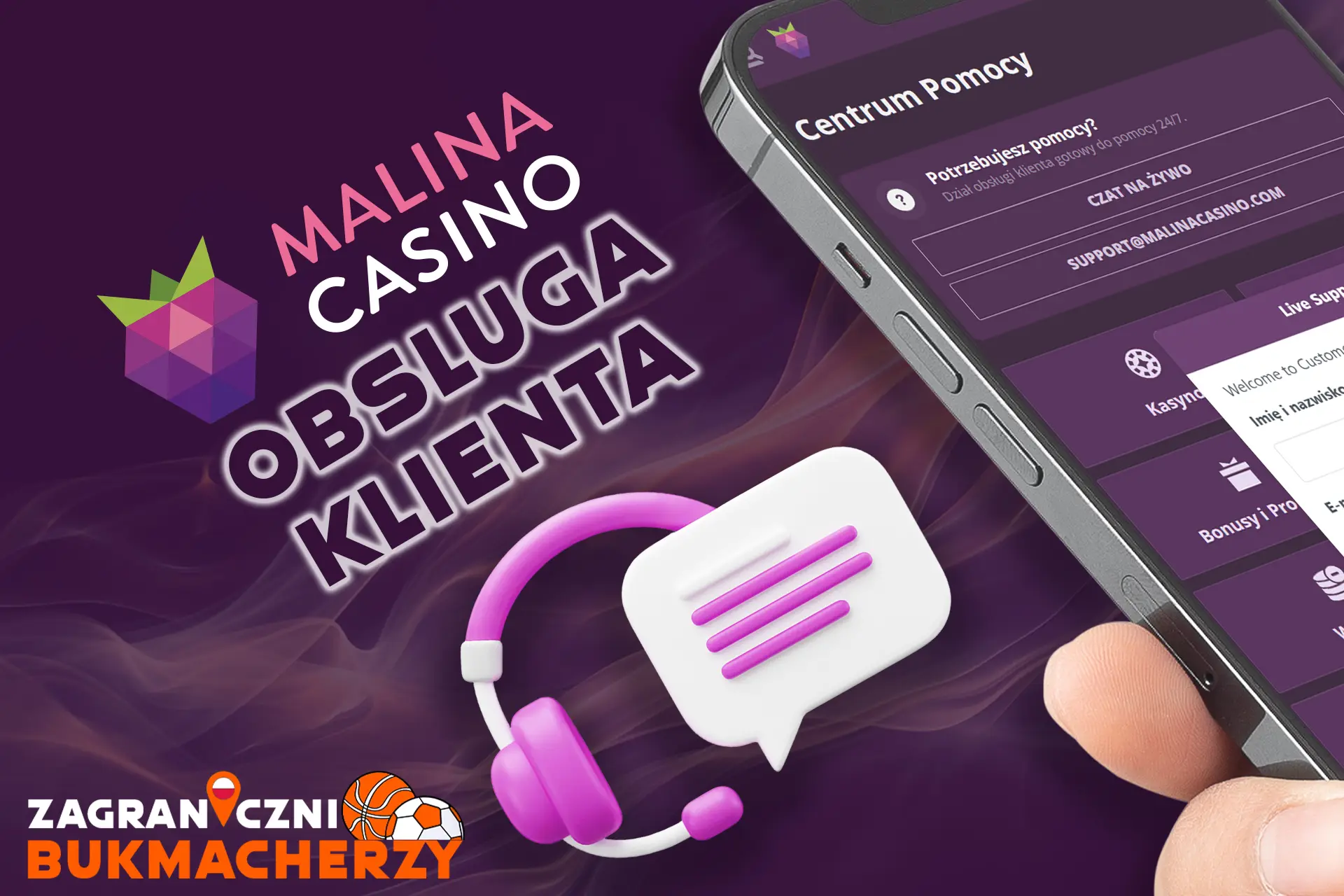 Obsługa kasyna 24/7