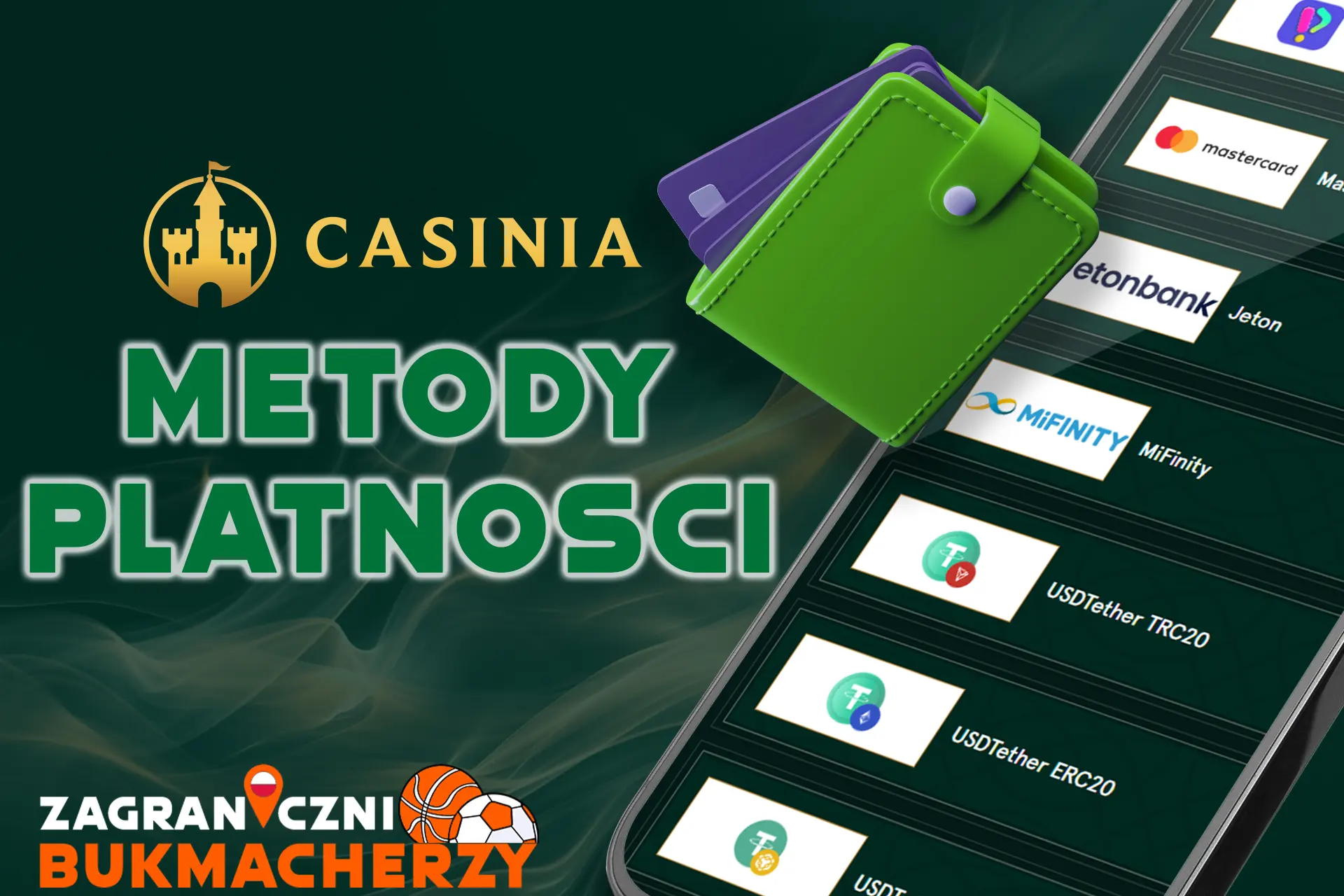 Szeroki wybór metod płatności w kasynie